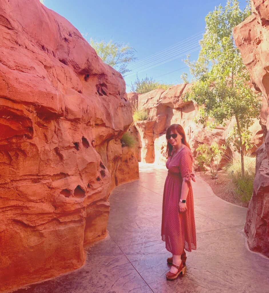 This is a travel photo of me in beautiful southern Utah.
